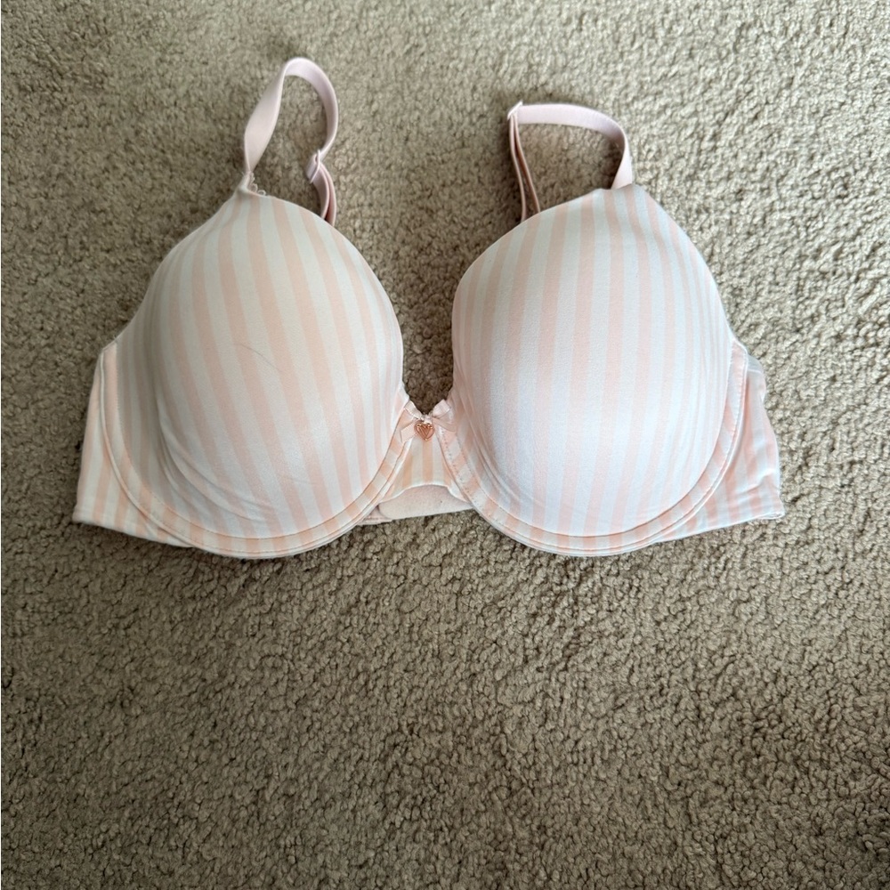 Striped Pink Bra